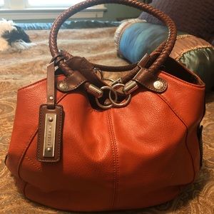 Kim Rogers Handbag - Burnt Orange